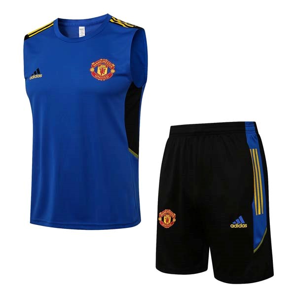 Maillot Manchester United Sans Manches 2022 Bleu